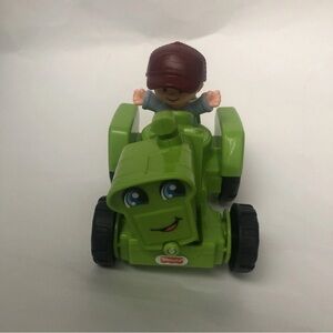 Fisher-Price Little People Tractor Blue Shirt Boy Figure Toy